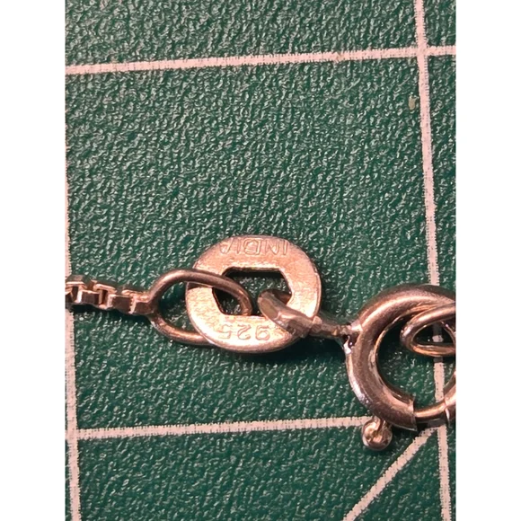 Necklace calla lily vintage taxco pendant 925 sterling - Picture 8 of 8